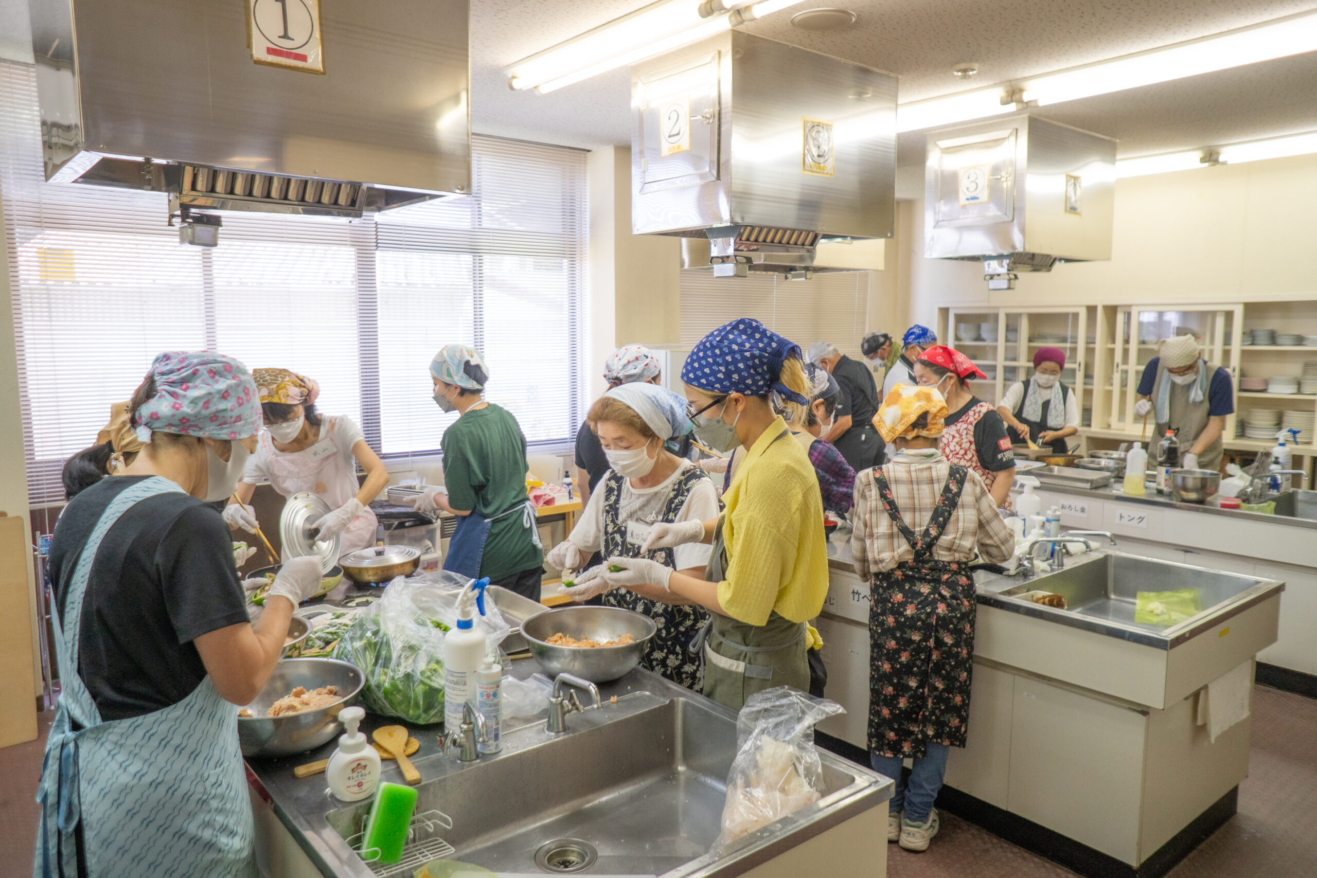 かしまコミュニティ食堂のようす2