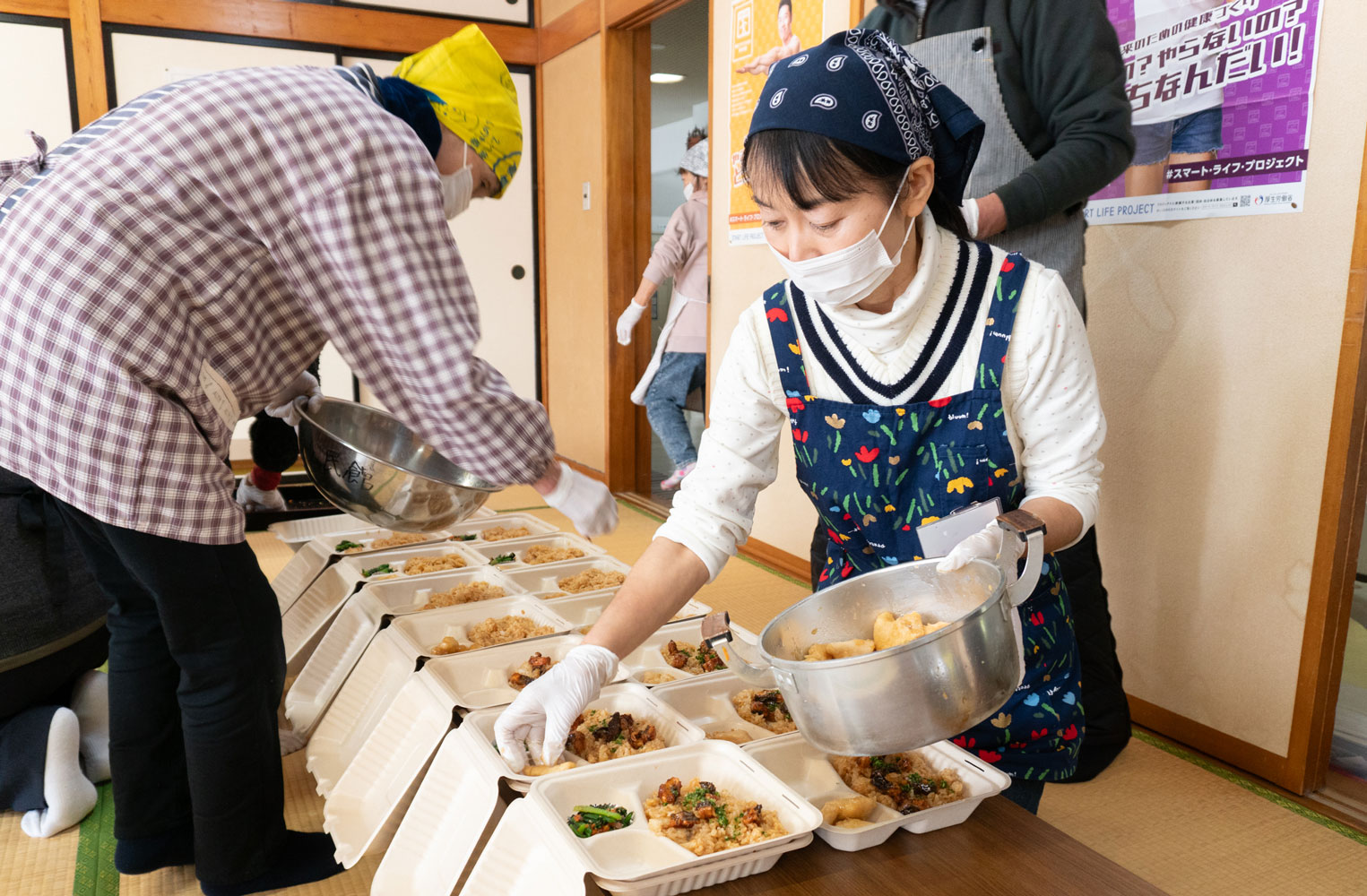 かしまコミュニティ食堂のようす3