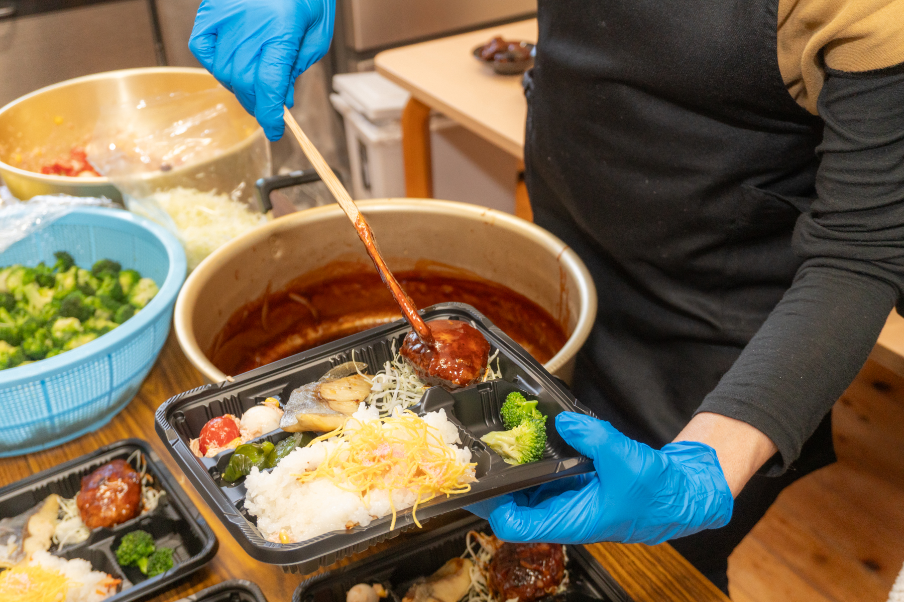 Hiraku 平窪コミュニティ食堂のようす2