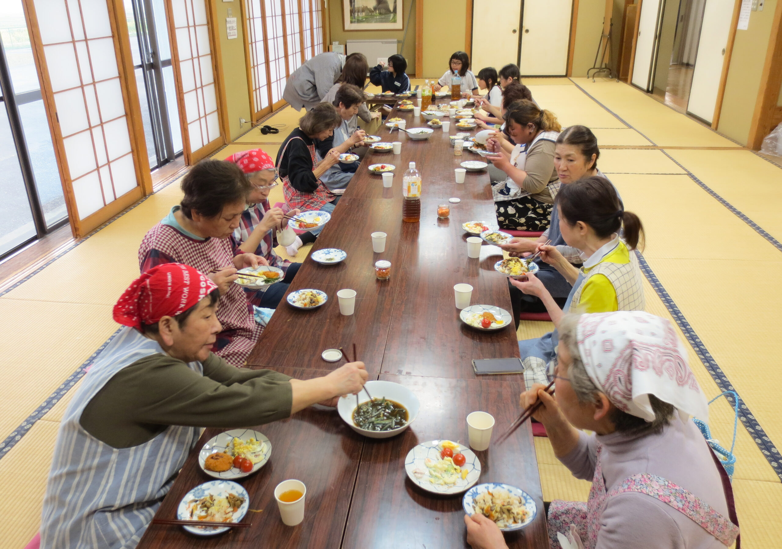 子どものための料理教室のようす5